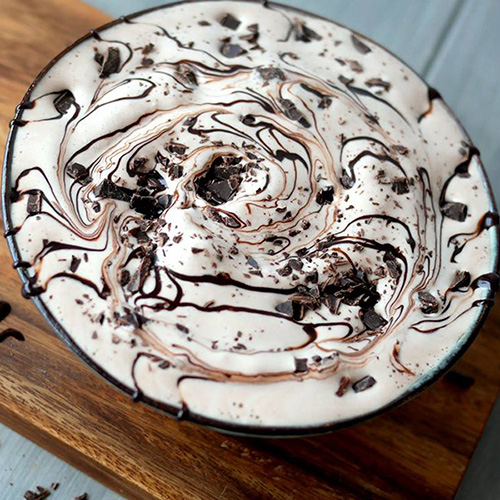 Chocolate Vanilla Protein Mjukglass
