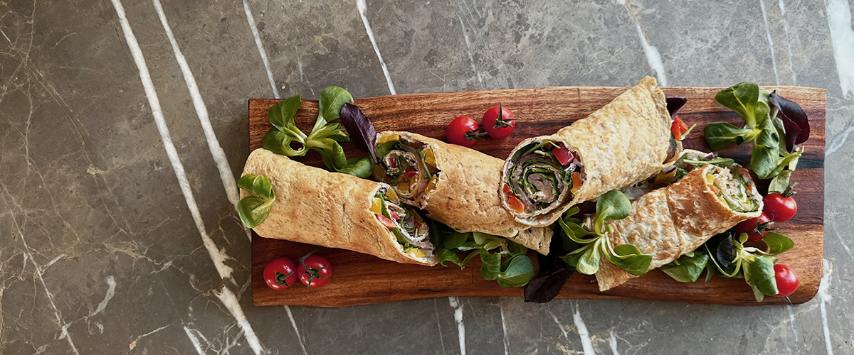 Glutenfri laxwrap
