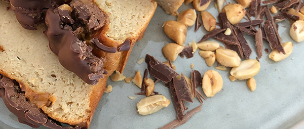 Peanuts & Caramel-kaka