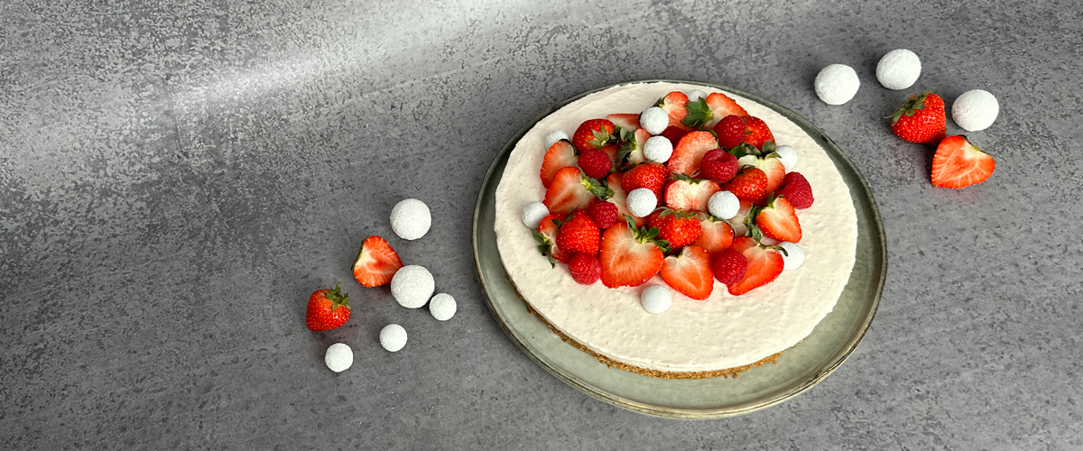 Skumtomte-cheesecake