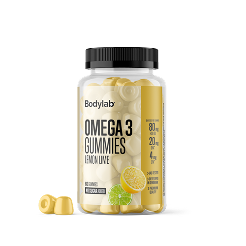 Bodylab Omega 3 Gummies (60 st) - Lemon Lime