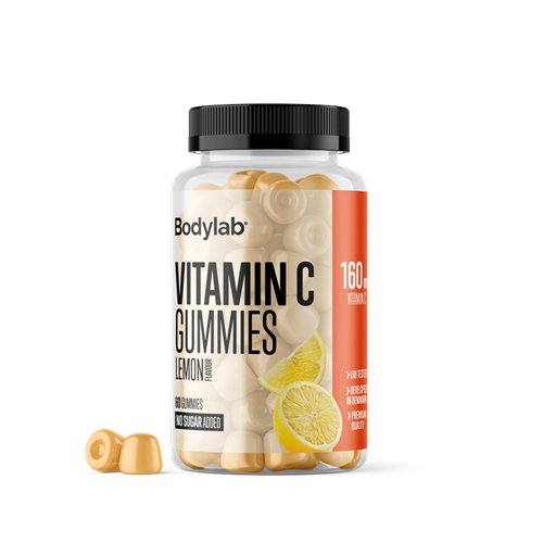 Bodylab Vitamin C Gummies (60 st) - Lemon