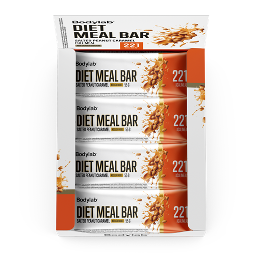 Bodylab Diet Meal Bar (12 x 55 g) - Salted Peanut Caramel