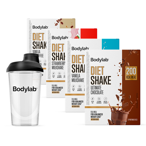 Bodylab Diet Shake - Abonnement<br/><small>Ingen bindningstid, uppsägningsperiod eller uppläggningsavgift.</small>