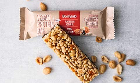 Vegan Protein Bar - Peanuts & Caramel