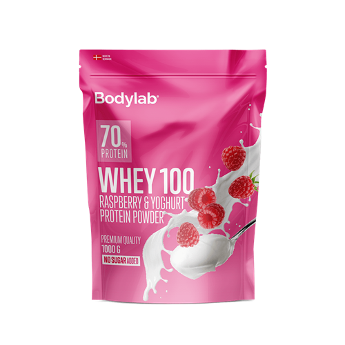 Bodylab Whey 100 (1 kg) - Raspberry & Yoghurt