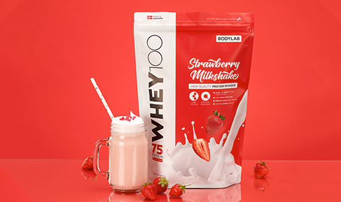 Whey 100 Strawberry Milkshake