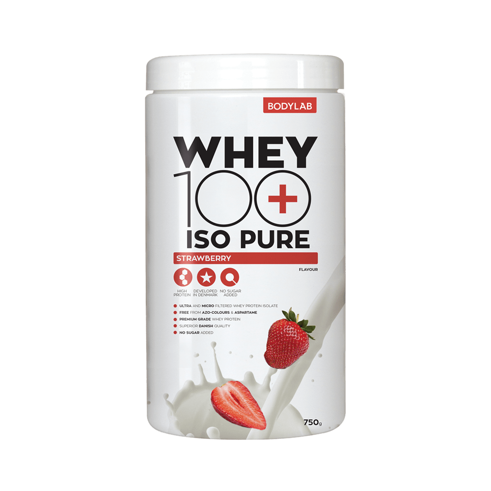Whey 100 ISO Pure (750 g) - Strawberry - Bodylab - vilket proteinpulver